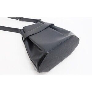 Louis Vuitton Paul Black Shoulder Bag de Leather Sac Epi Noir